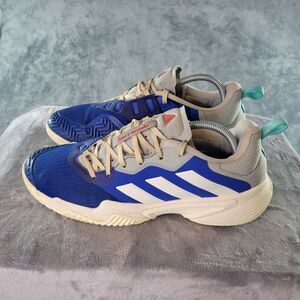 Adidas Barricade Sneakers Mens 9.5 Blue Tennis Shoes